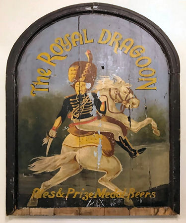 Royal Dragoon sign