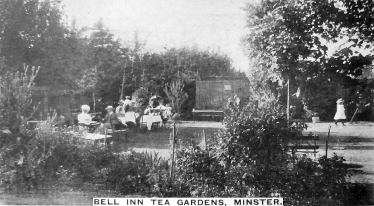 Bell Inn gardens 1906