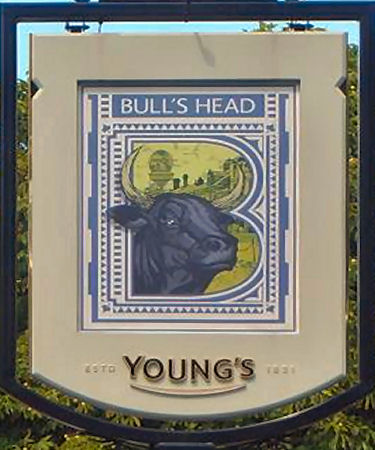 Bull's Head sign 2018