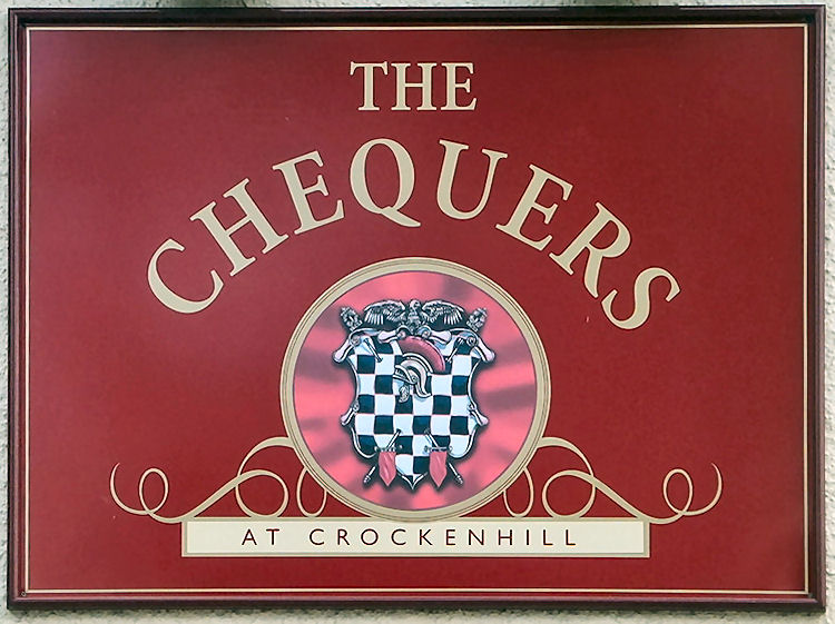 Chequers sign 2018
