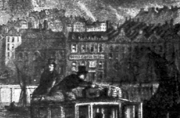 Dover Castle Hotel 1830s