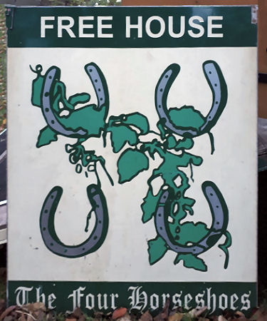 Four Horseshoes sign