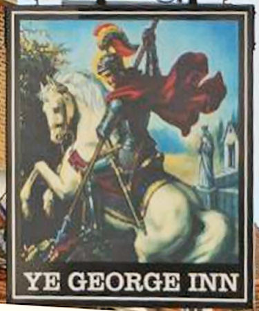 George Inn sign 2018