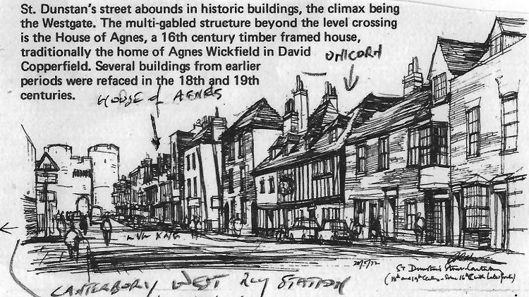 Unicorn drawing 1972