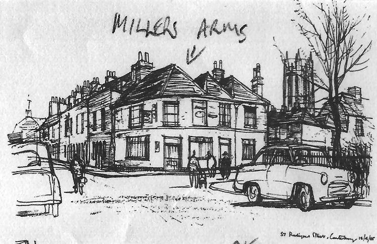 Miller's Arms drawing 1965