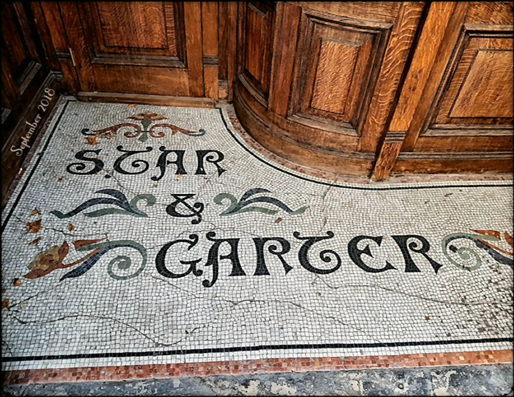 Star and Garter floor