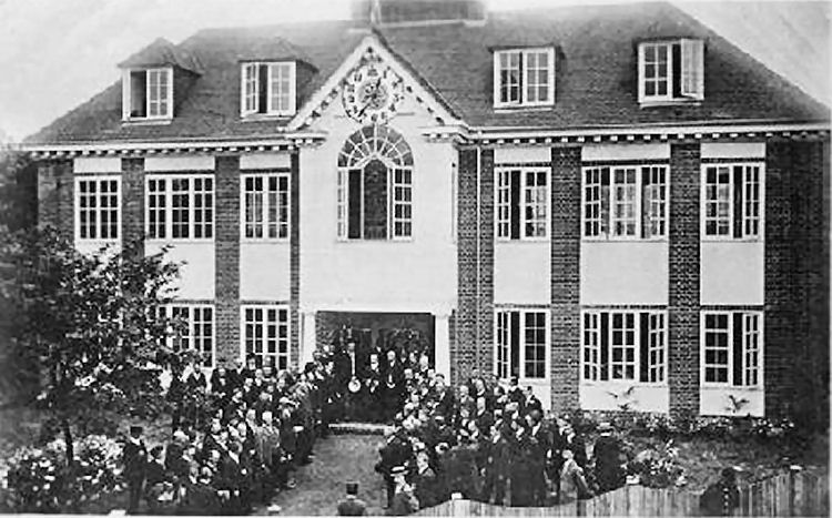 Swanley Working Mens Club opening 1910
