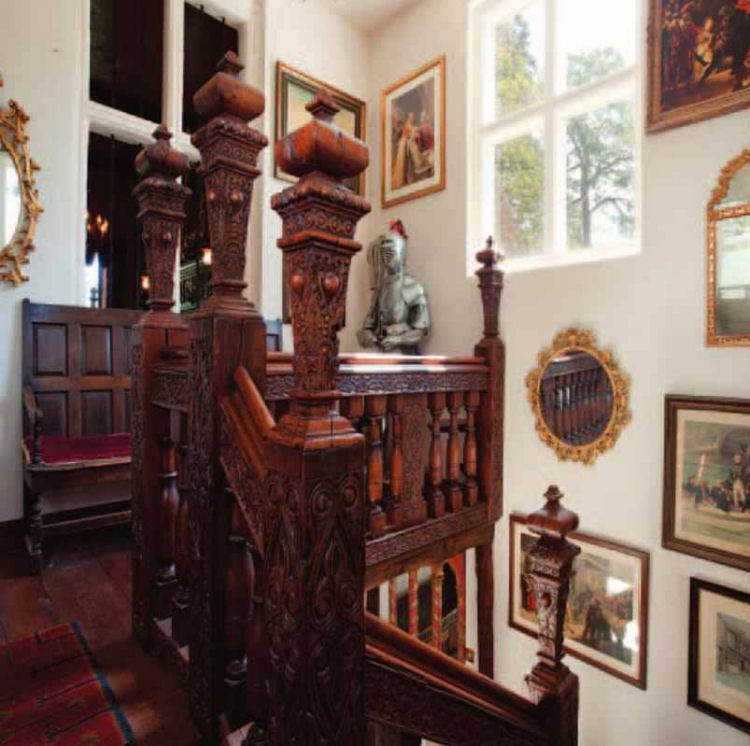 Bridge Place Country Club stairs 2017