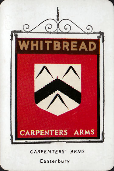 Carpenter's Arms card 1955