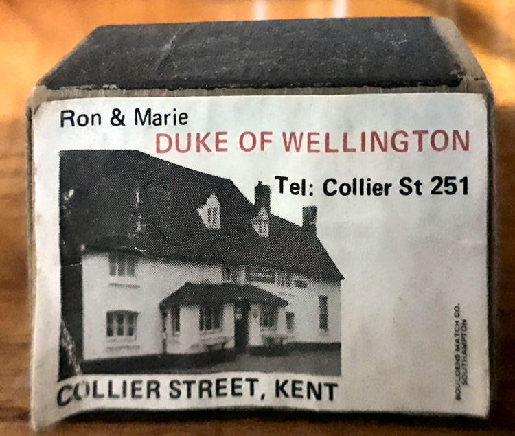 Duke of Wellington matchbox