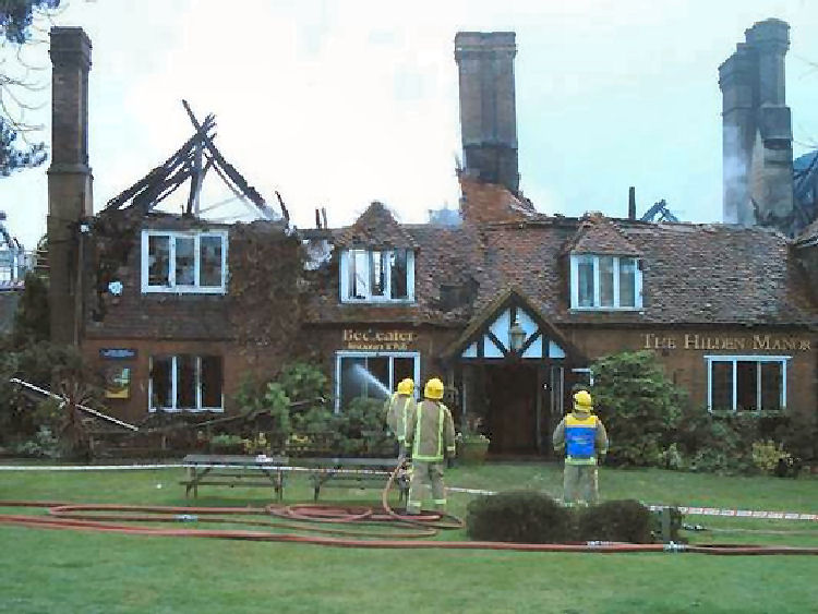 Hilden Manor fire 2005