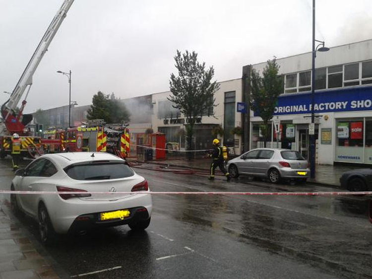 New Cross Turnpike fire 2015