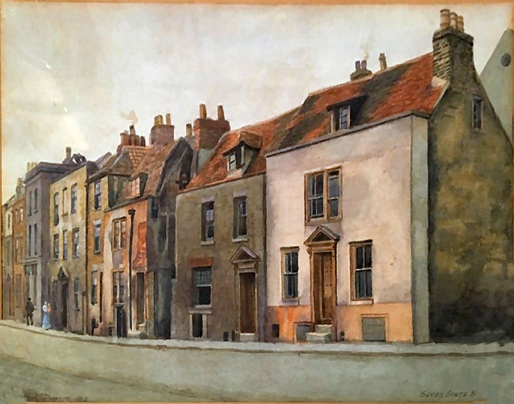 Seven Star Street painting