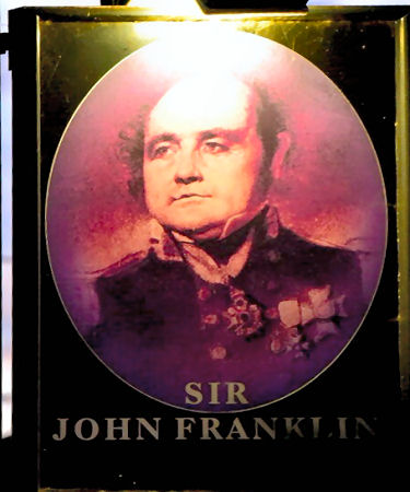 Sir John Franklin sign 2019