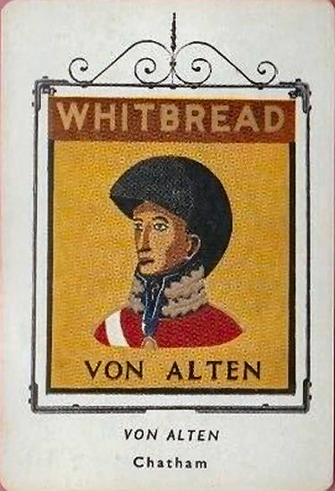 Von Alten card 1953