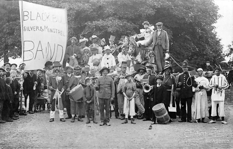 Black Bull Minstrel band 1906