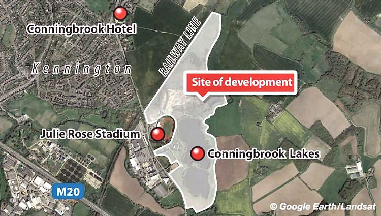 Conningbrook Hotel map