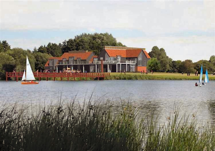 Proposed pub at Conningbrook Lake