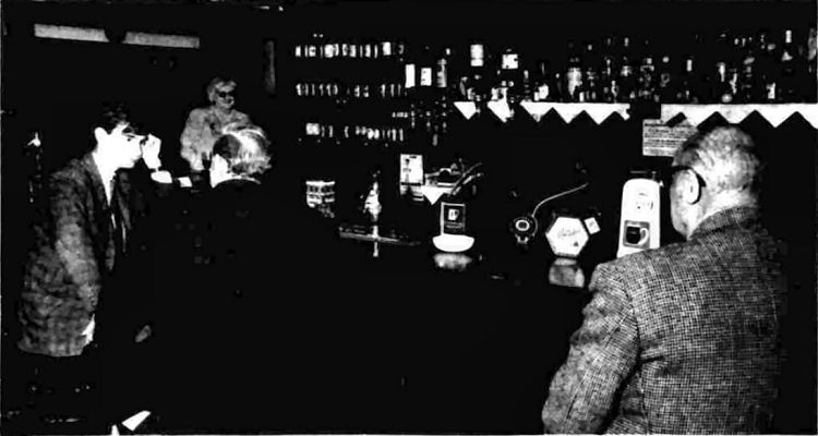 Cottage bar 1969