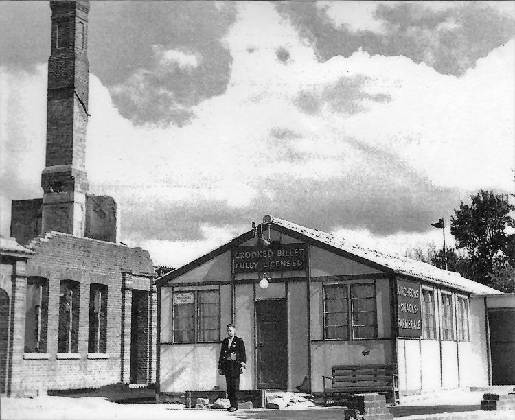 Crooked Billet shed 1951