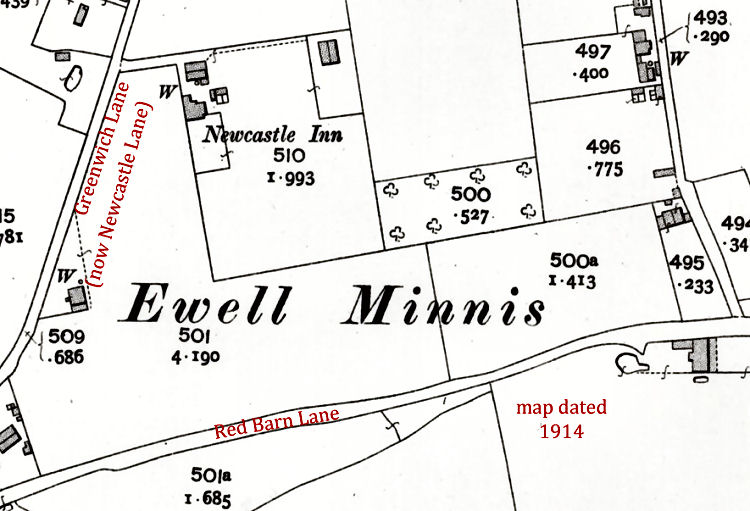 Ewell Minnis map 1914
