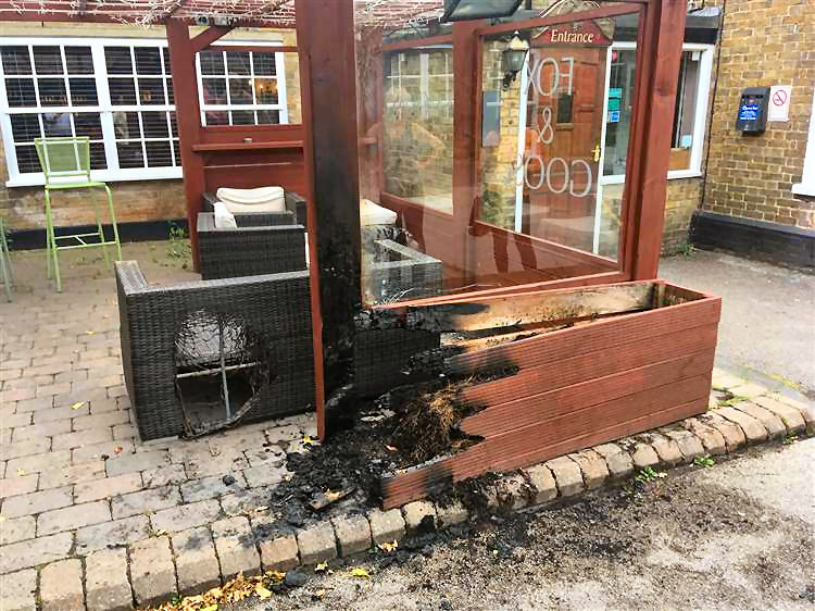 Fox and Goose fire 2019