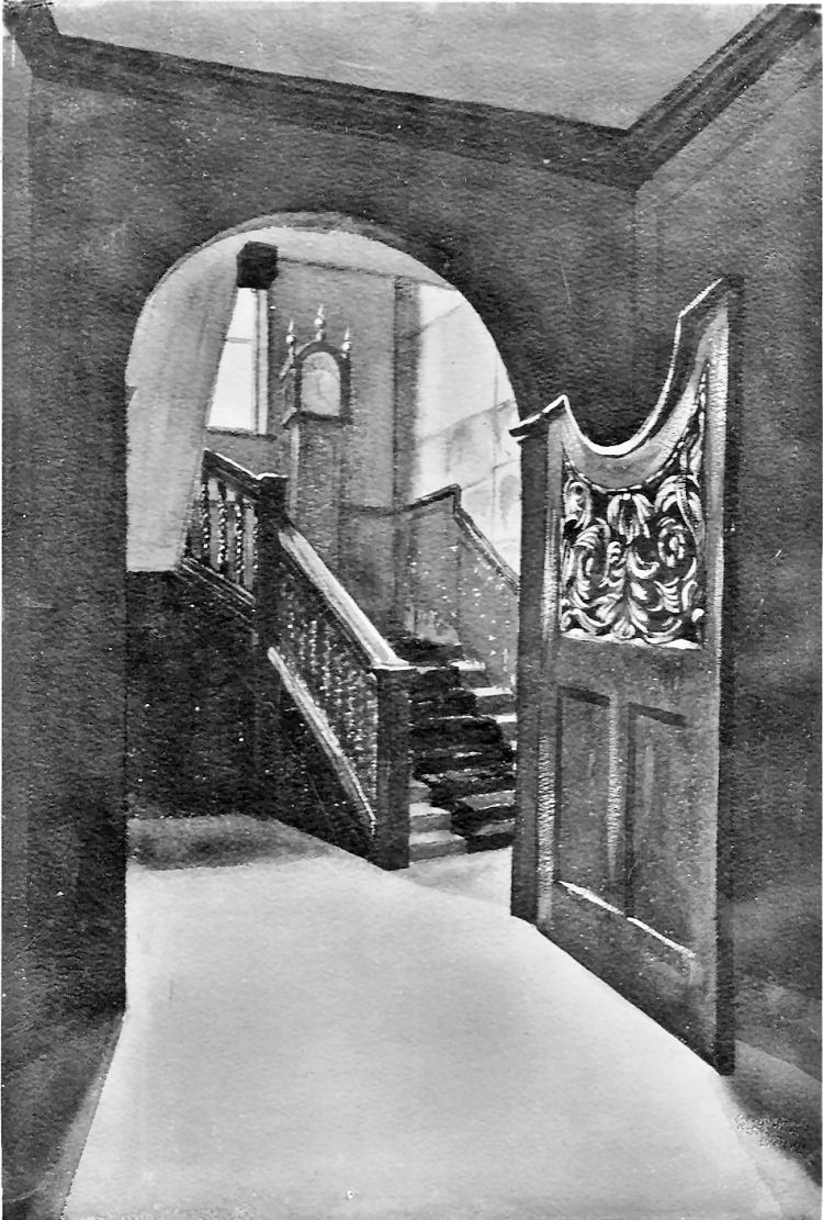 Gordon House Hotel dog gate and staircase 1919