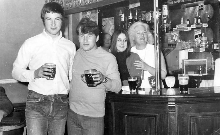 Imperial Forces lounge bar 1968