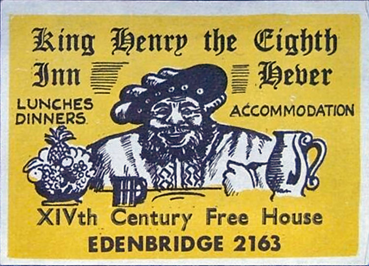 King henry the Eighth matchbox 1984