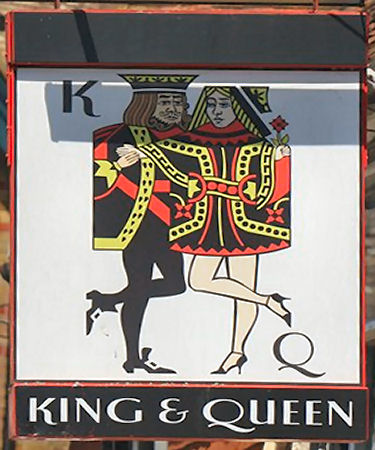 King and Queen sign 2019