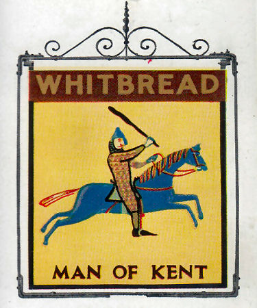 Man of Kent sign 