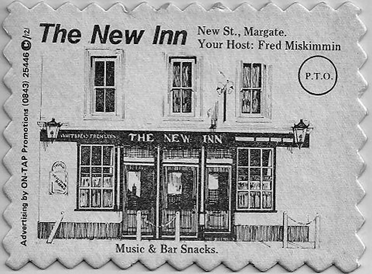 New Inn card 1980s