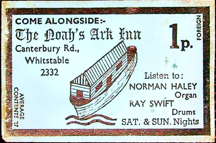 Noar's Ark matchbox