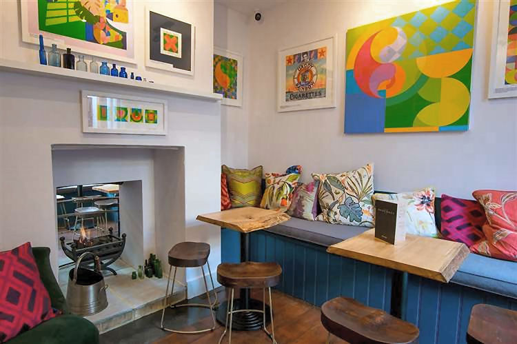 Old Pharmacy lounge area 2019