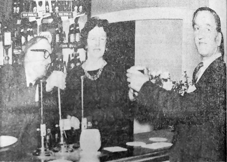 Licensees Harry and Elsie Reader 1961