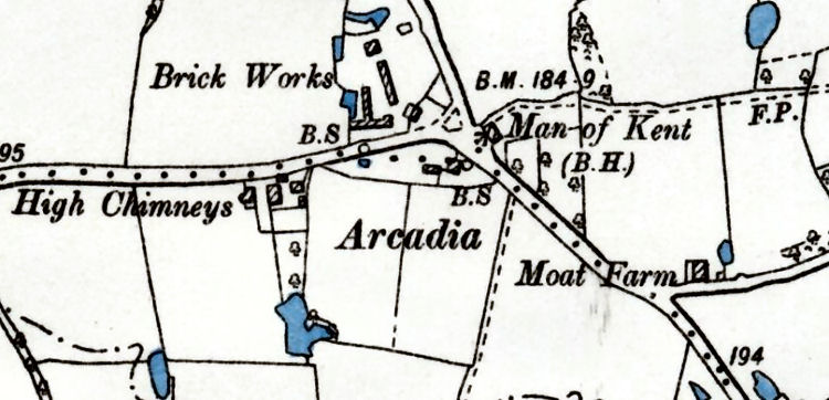 St Michaels map 1913