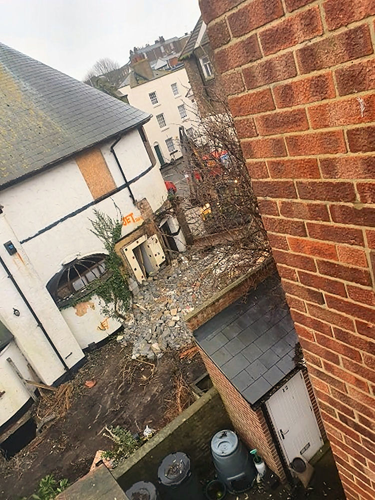 Rear of premises 2020