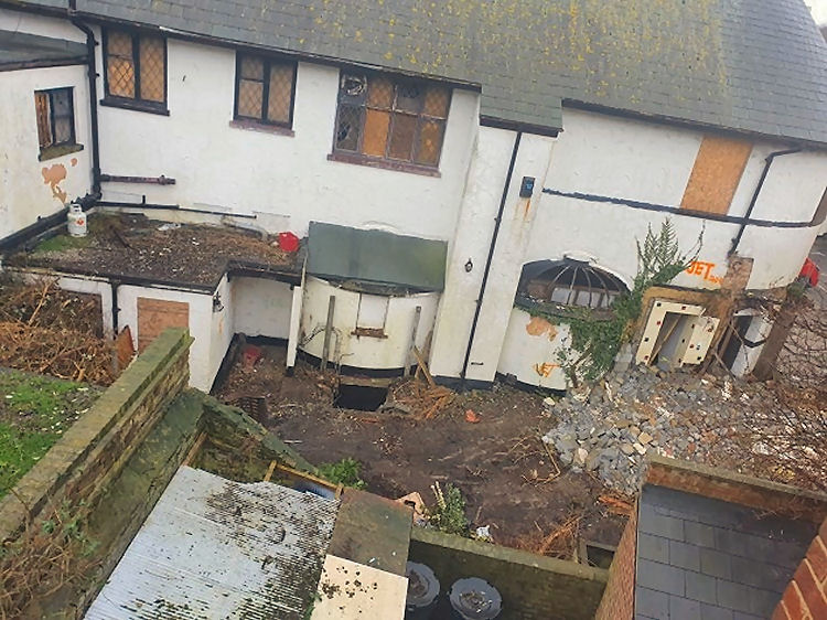 Rear of premises 2020