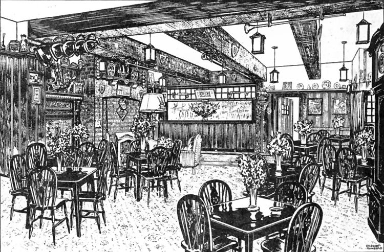 Ye Olde Charles lounge drawing