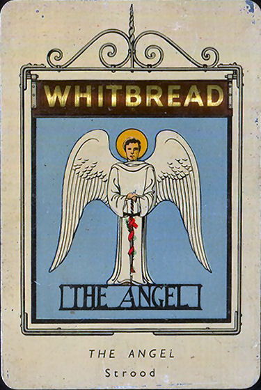 Angel card 1950
