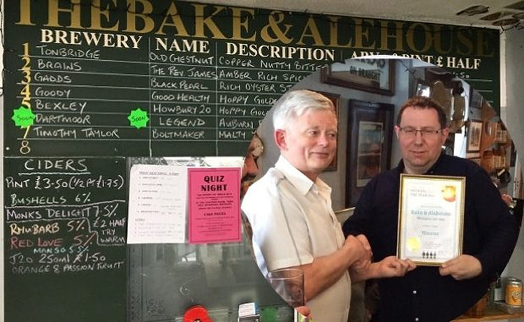 Bake and Ale House award 2019