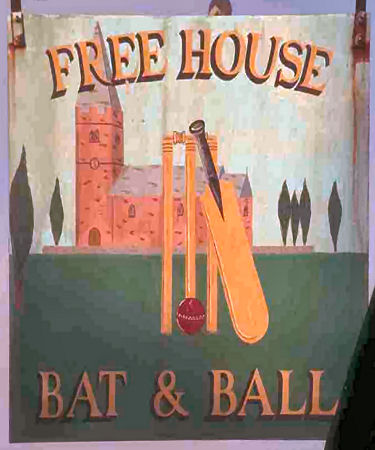 Bat and Ball sign