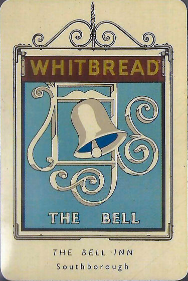 Bell Inn card 1950