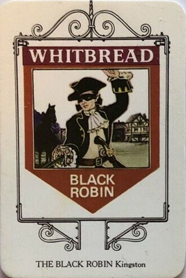Black Robin card