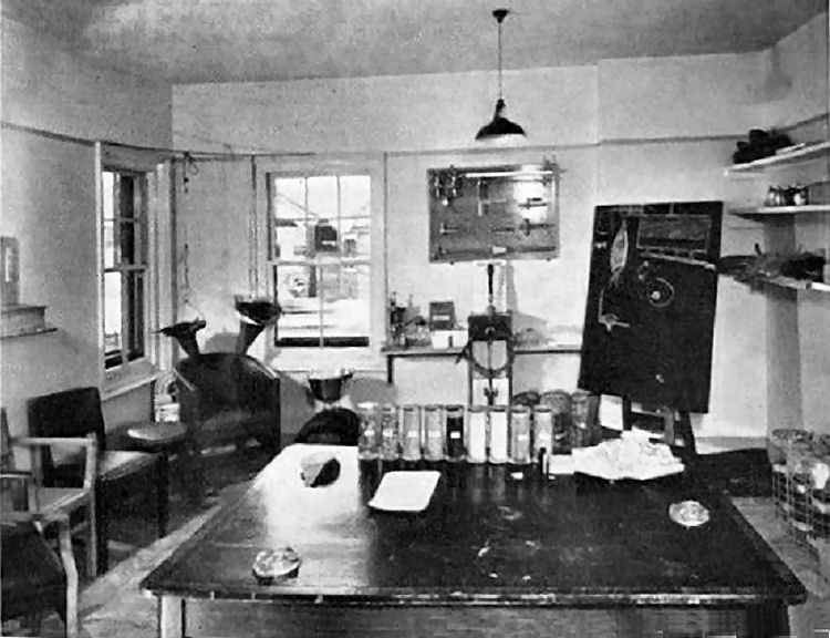 Bridge House lecture room 1954