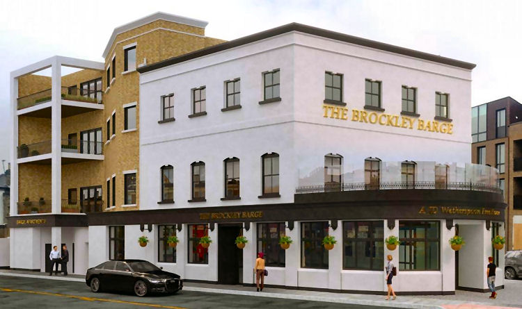 Brockley Barge plans