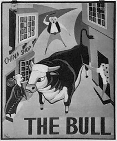 Bull sign 1951