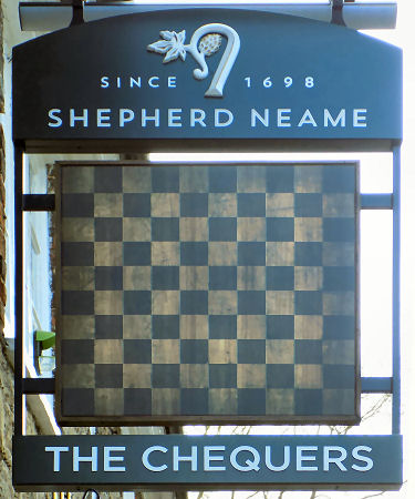 Chequers sign 2020