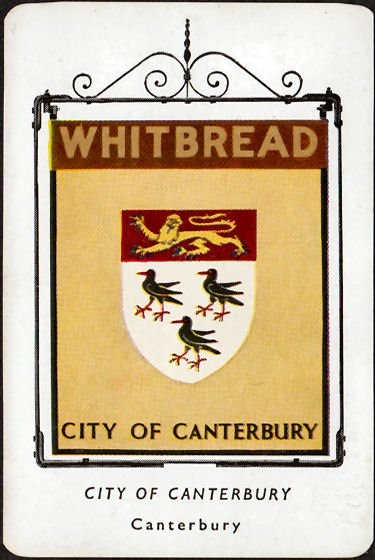 City of Centerbury card 1955