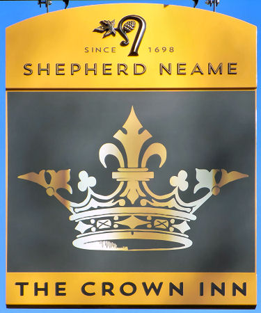 Crown Inn sign 2020